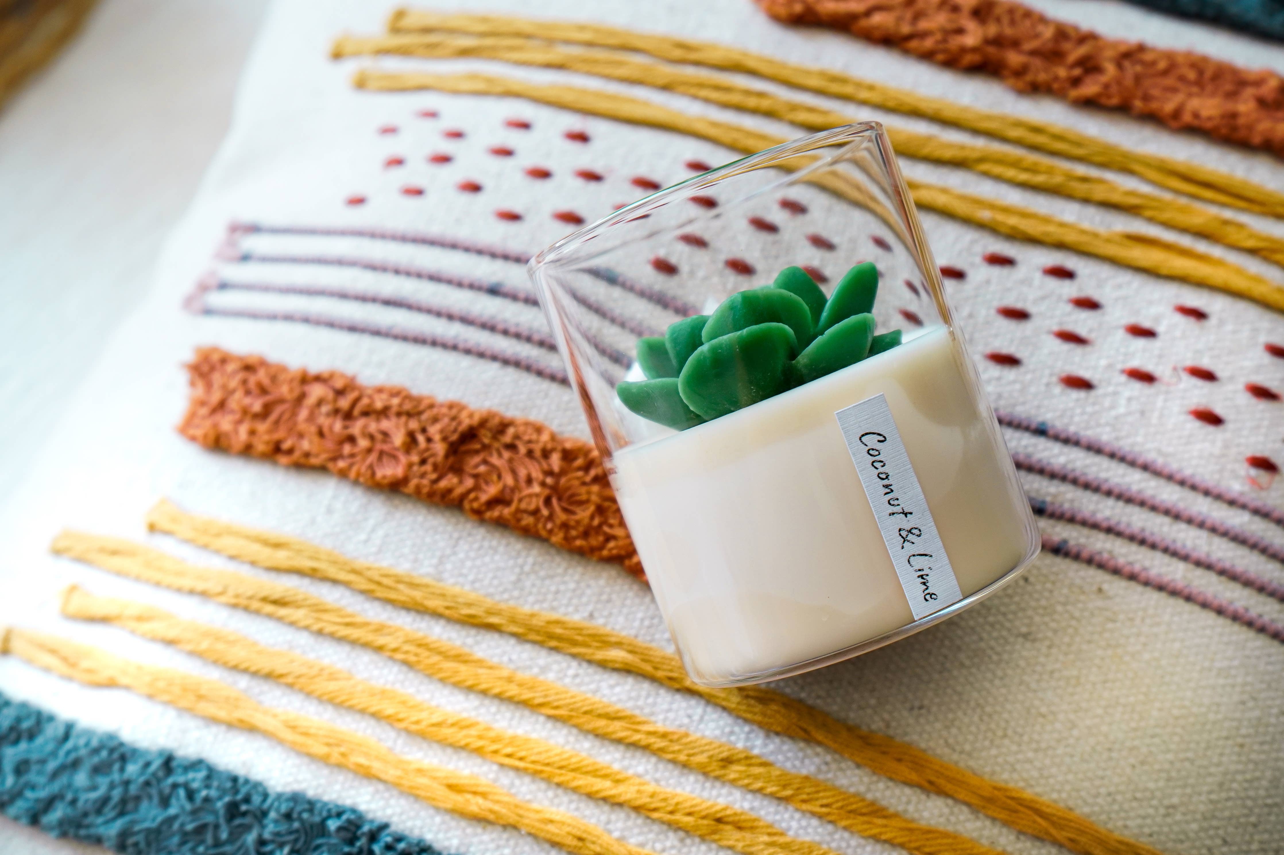 Succulent Soy Candle | Soy Blend: Green / Sunday