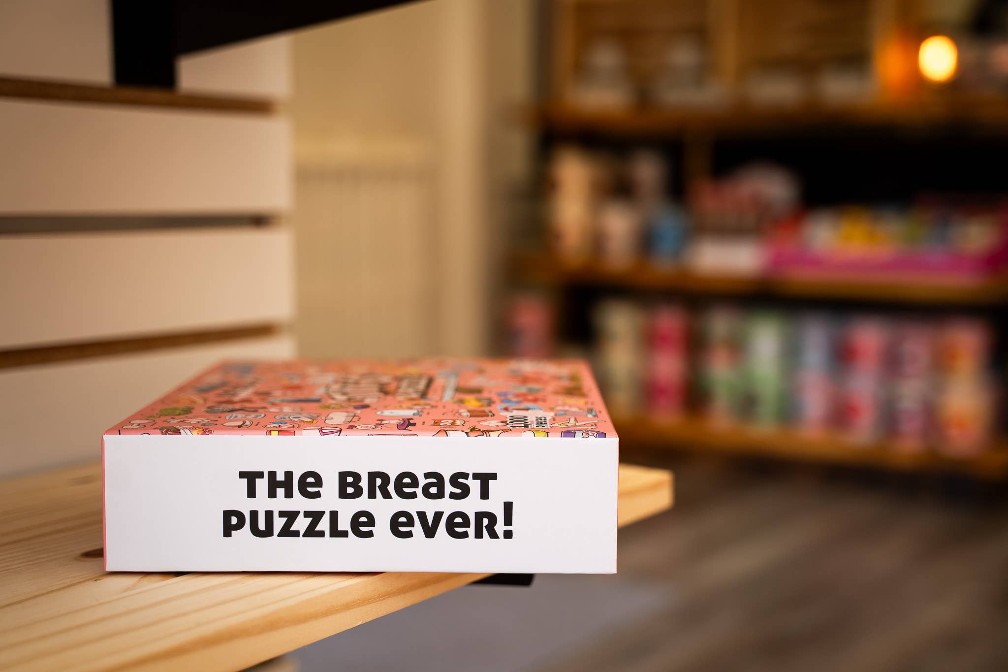 Tit's A Puzzle - Funny Boob Themed 1000 Piece Jigsaw Puzzle