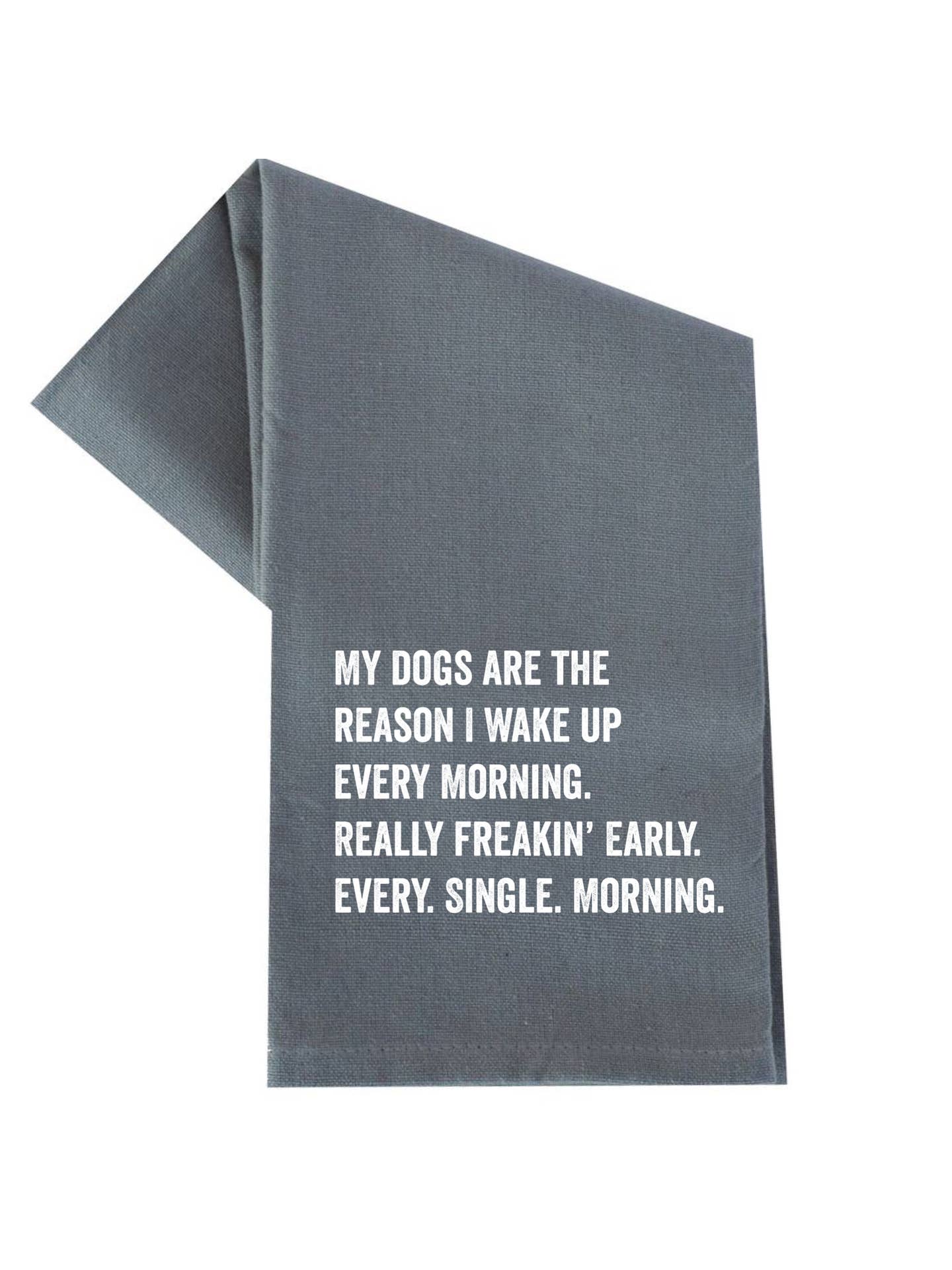 Humorous Kitchen Hand Towels