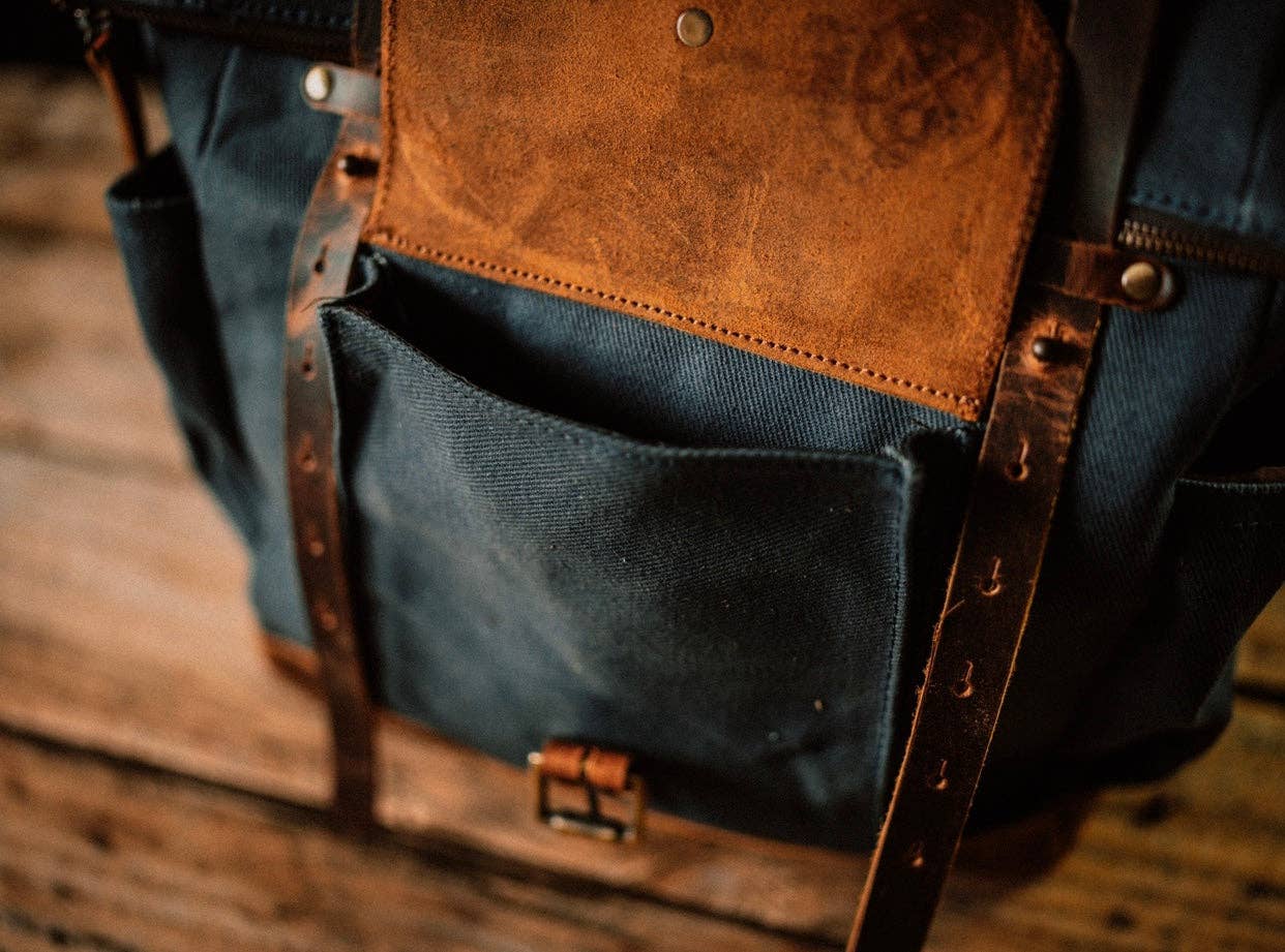 The “Jackson” Backpack: Beige