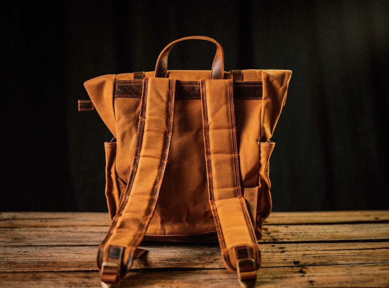 The “Jackson” Backpack: Beige