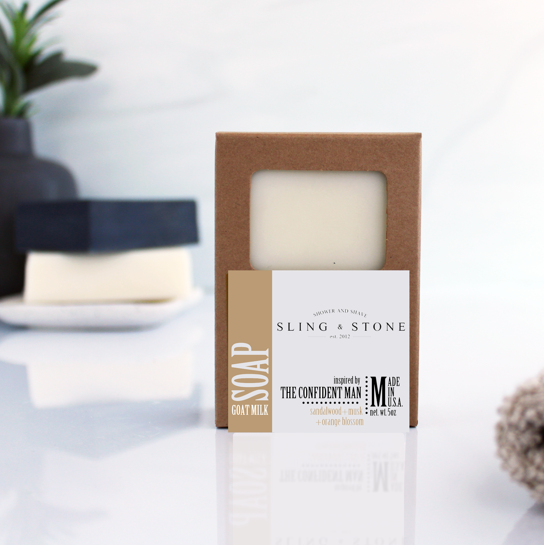 Handcrafted 'Manly' Soap Bars 'The Outdoorsman'