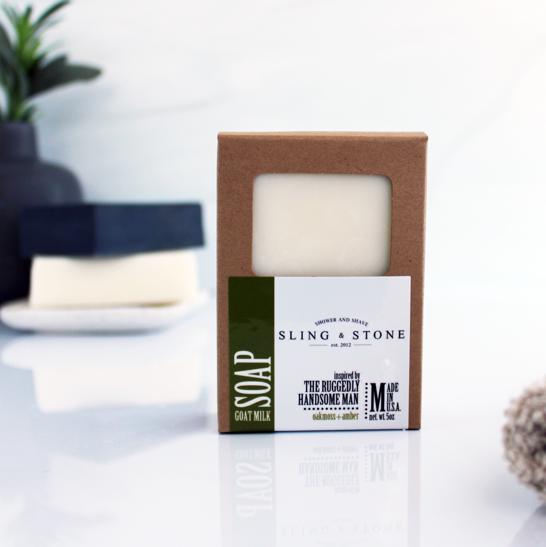 Handcrafted 'Manly' Soap Bars 'The Outdoorsman'