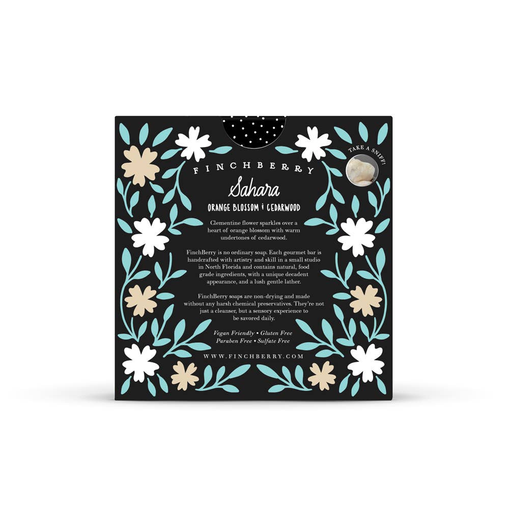 Finchberry Sahara Vegan-Friendly Gluten-Free Boxed Soap