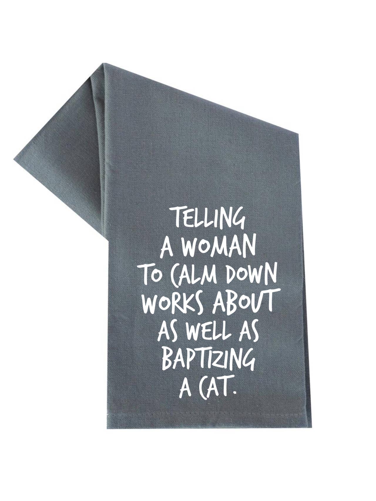 Humorous Kitchen Hand Towels