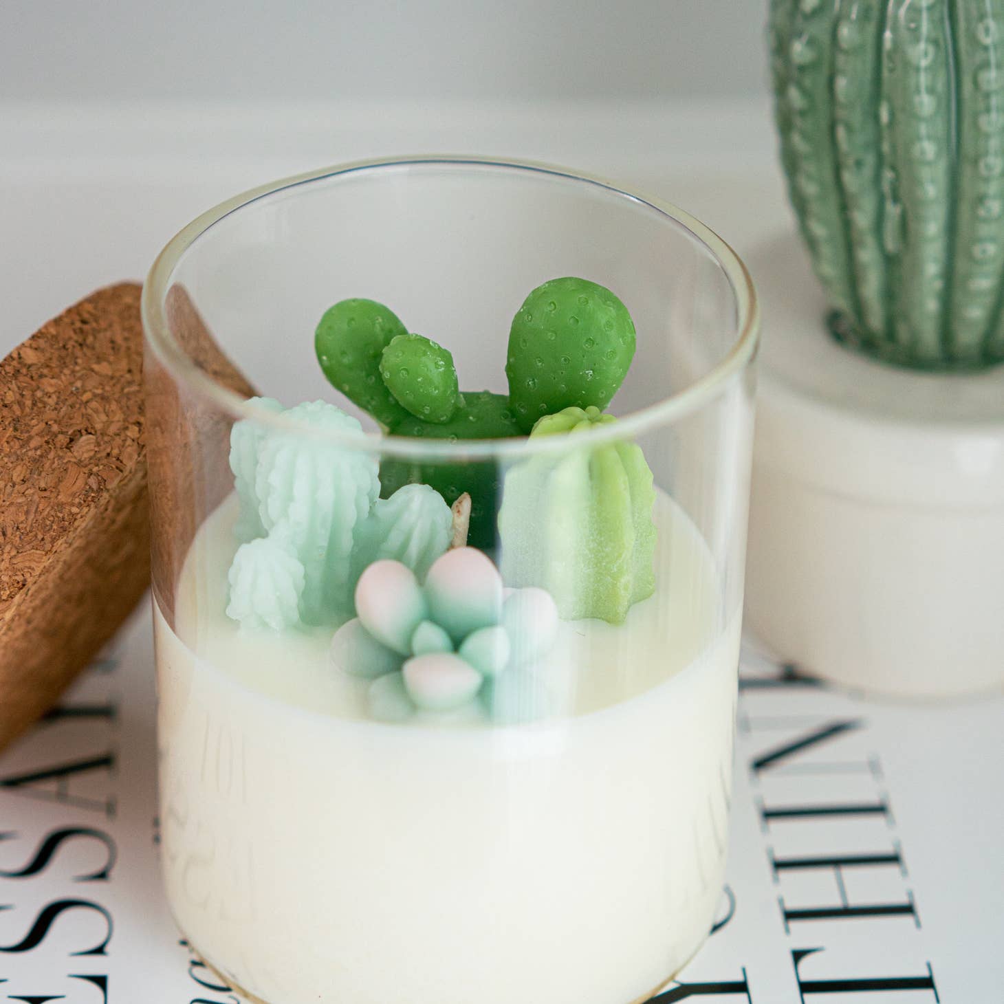 Prickly Pear Cactus Candle| | Soy Blend