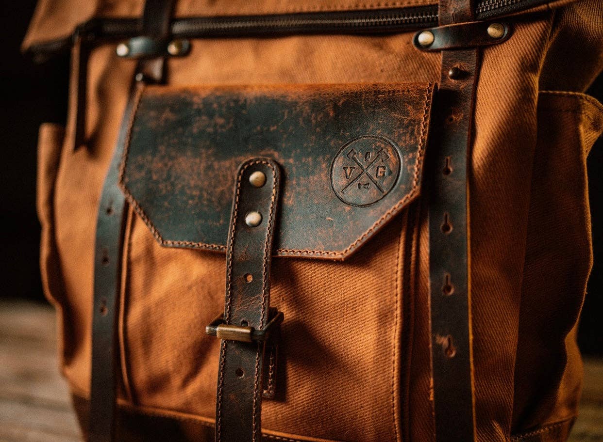 The “Jackson” Backpack: Beige