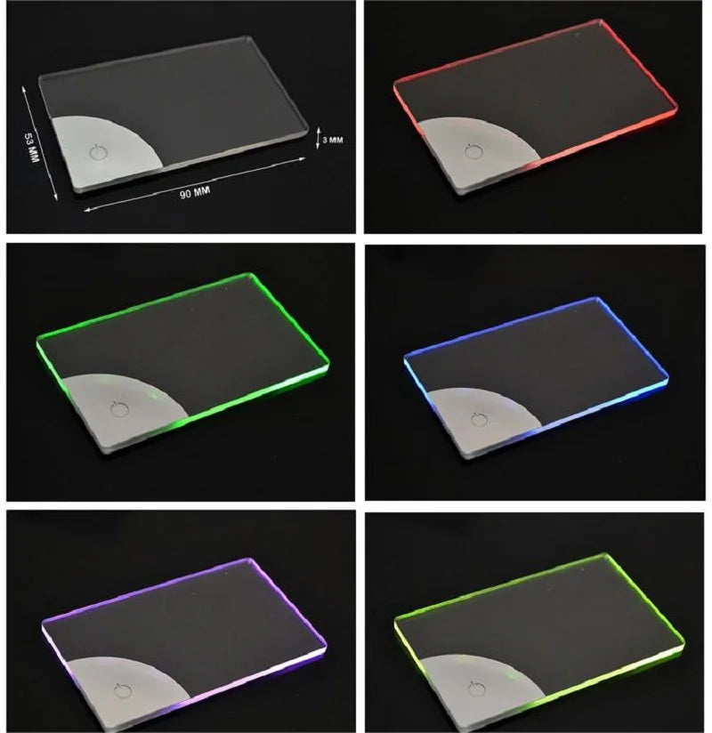 Glowing Business LED Card