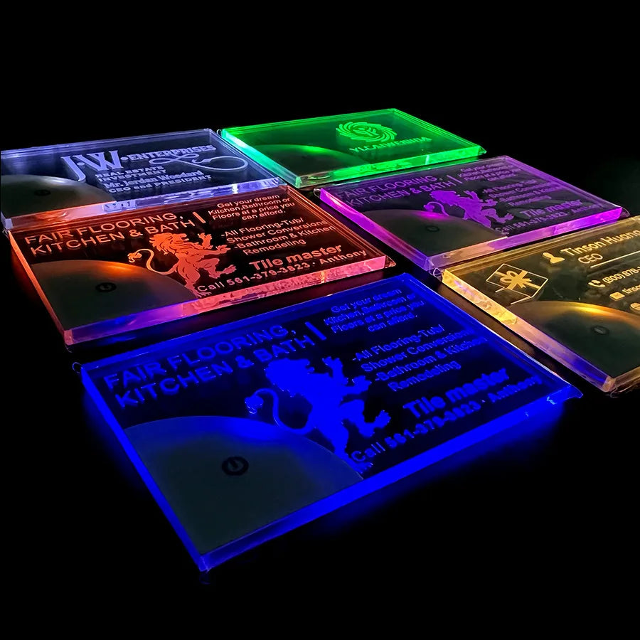 Glowing Business LED Card