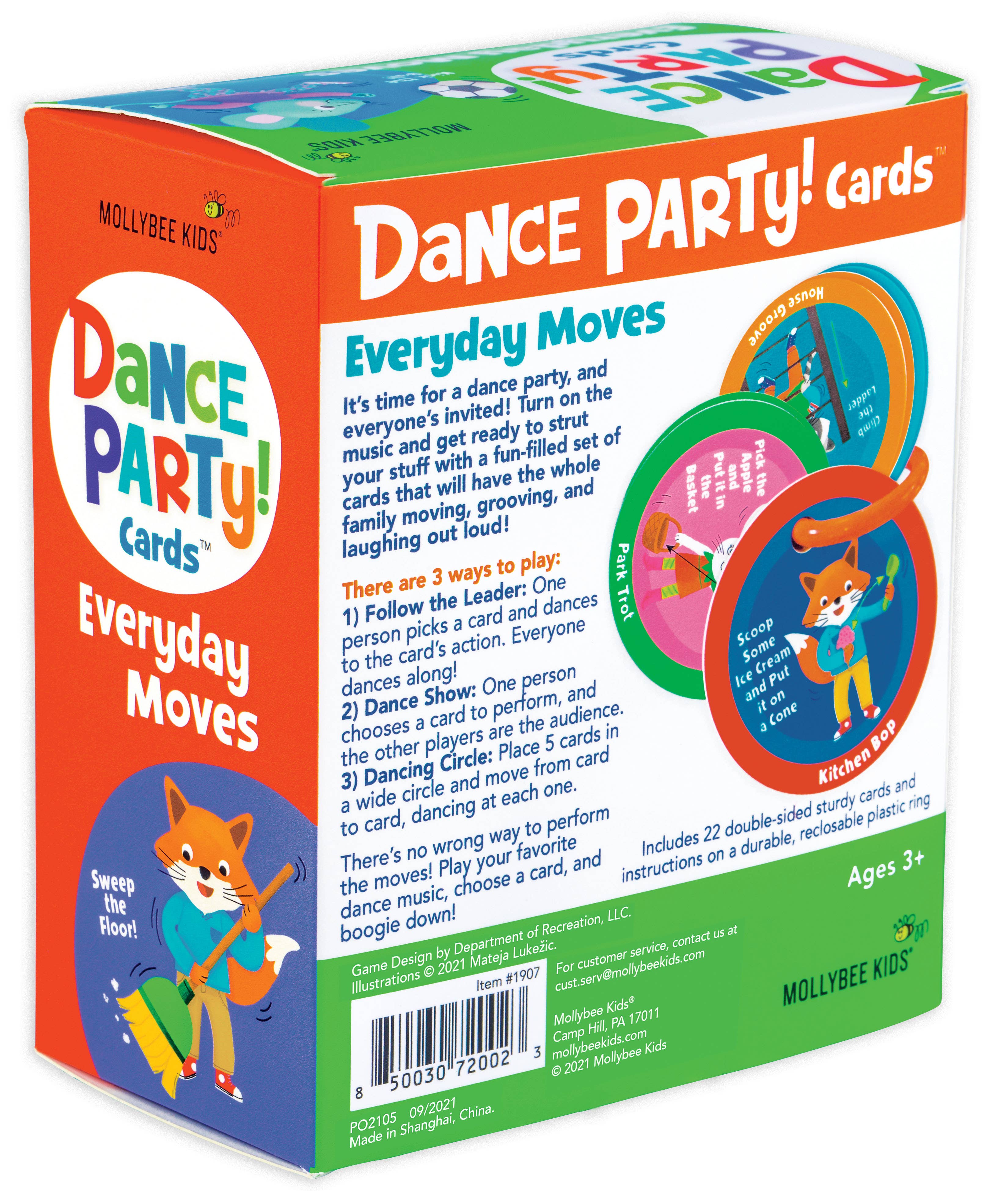 Dance Party Cards Everyday Moves