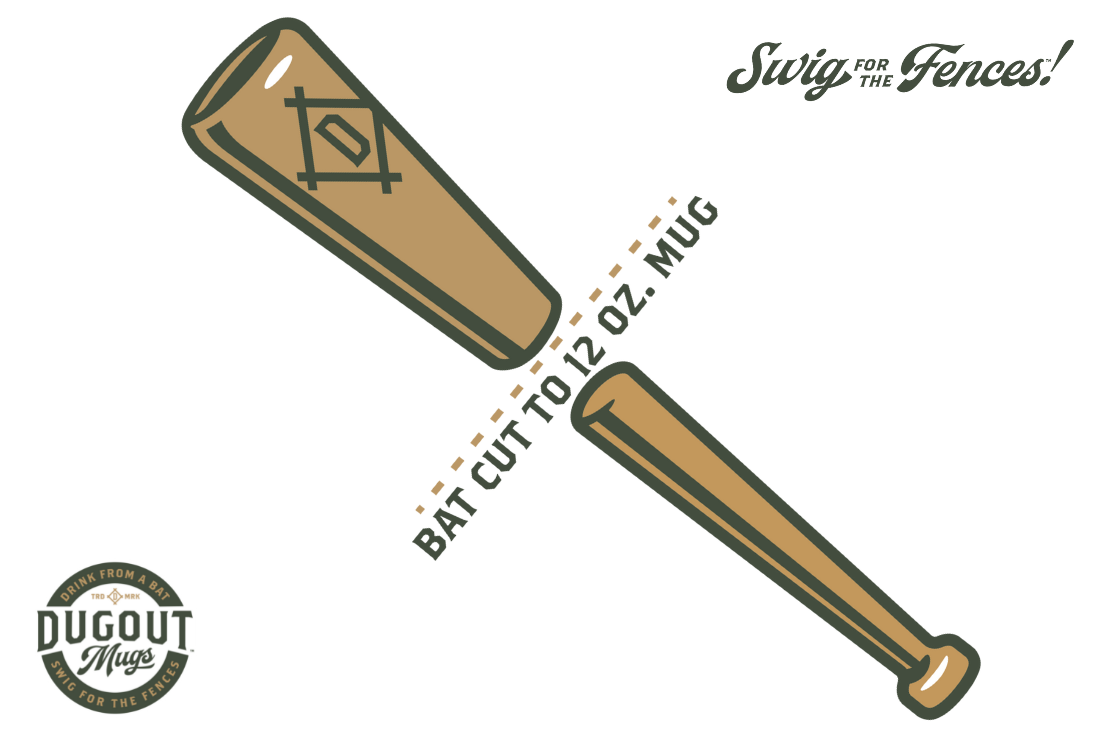 Dugout Mugs - Baseball Bat Barrel Mug