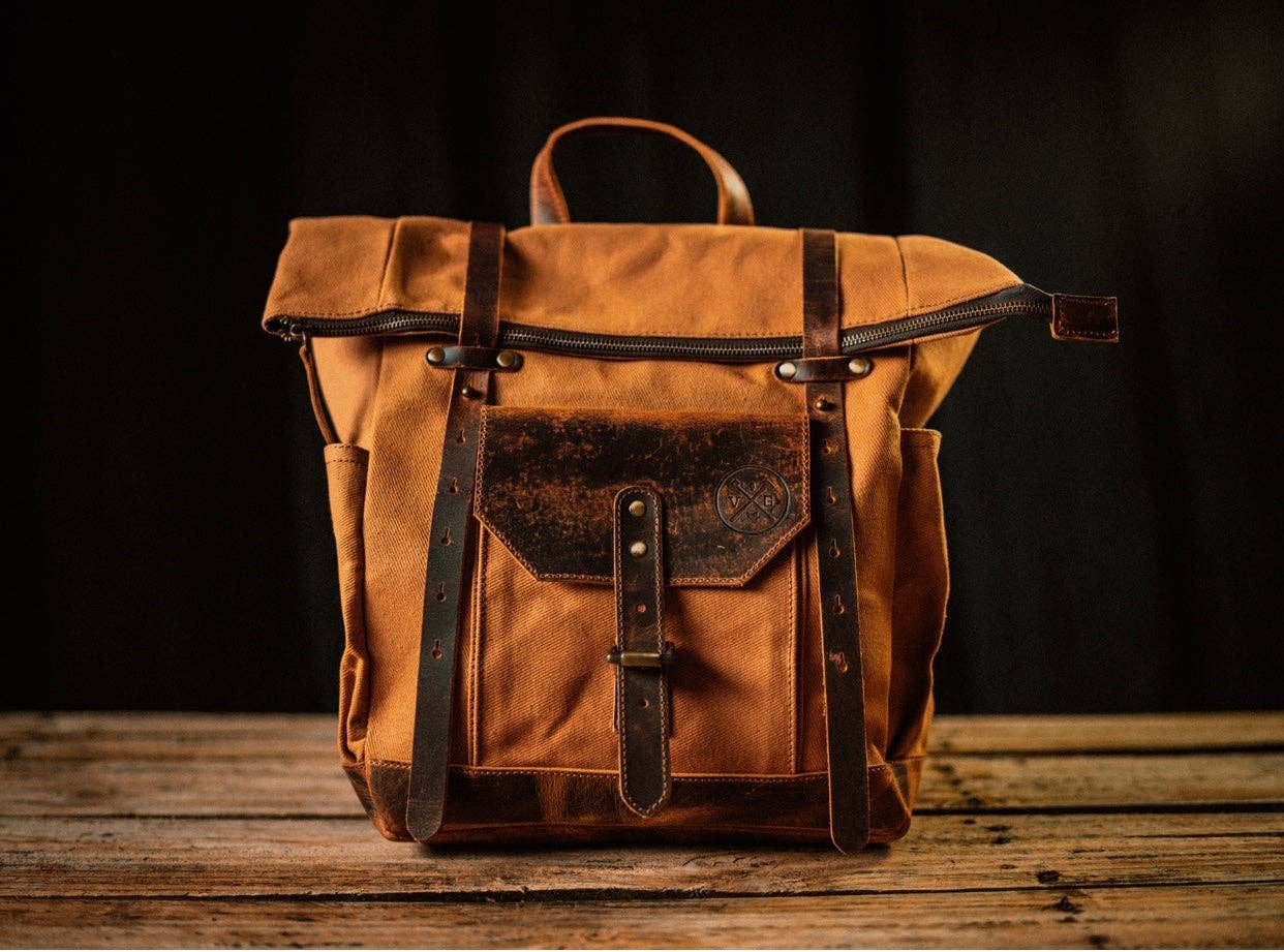 The “Jackson” Backpack: Beige