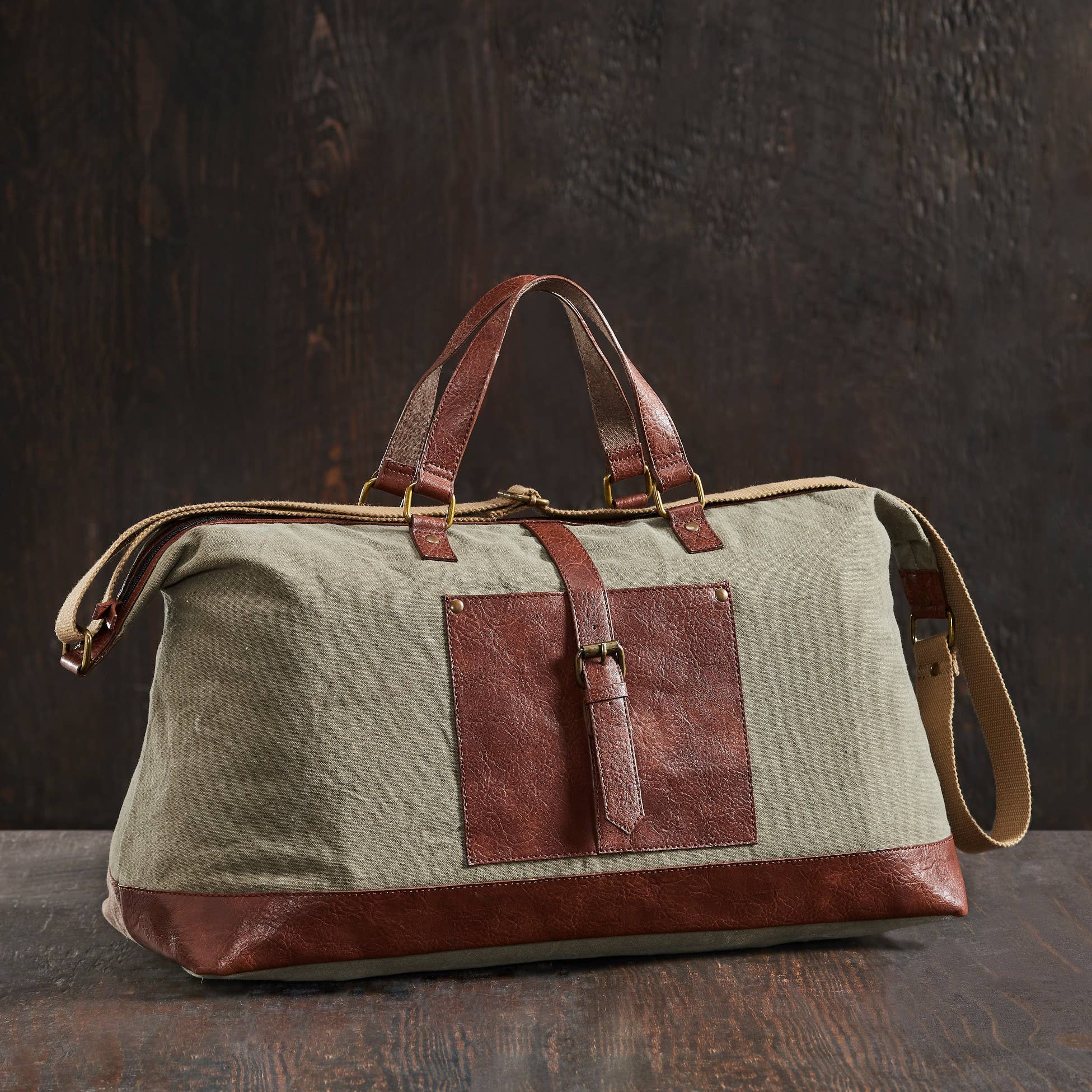 Wanderer Up-Cycled Canvas Weekender Bag