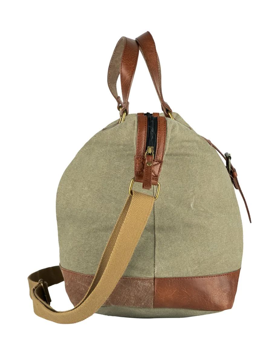 Wanderer Up-Cycled Canvas Weekender Bag