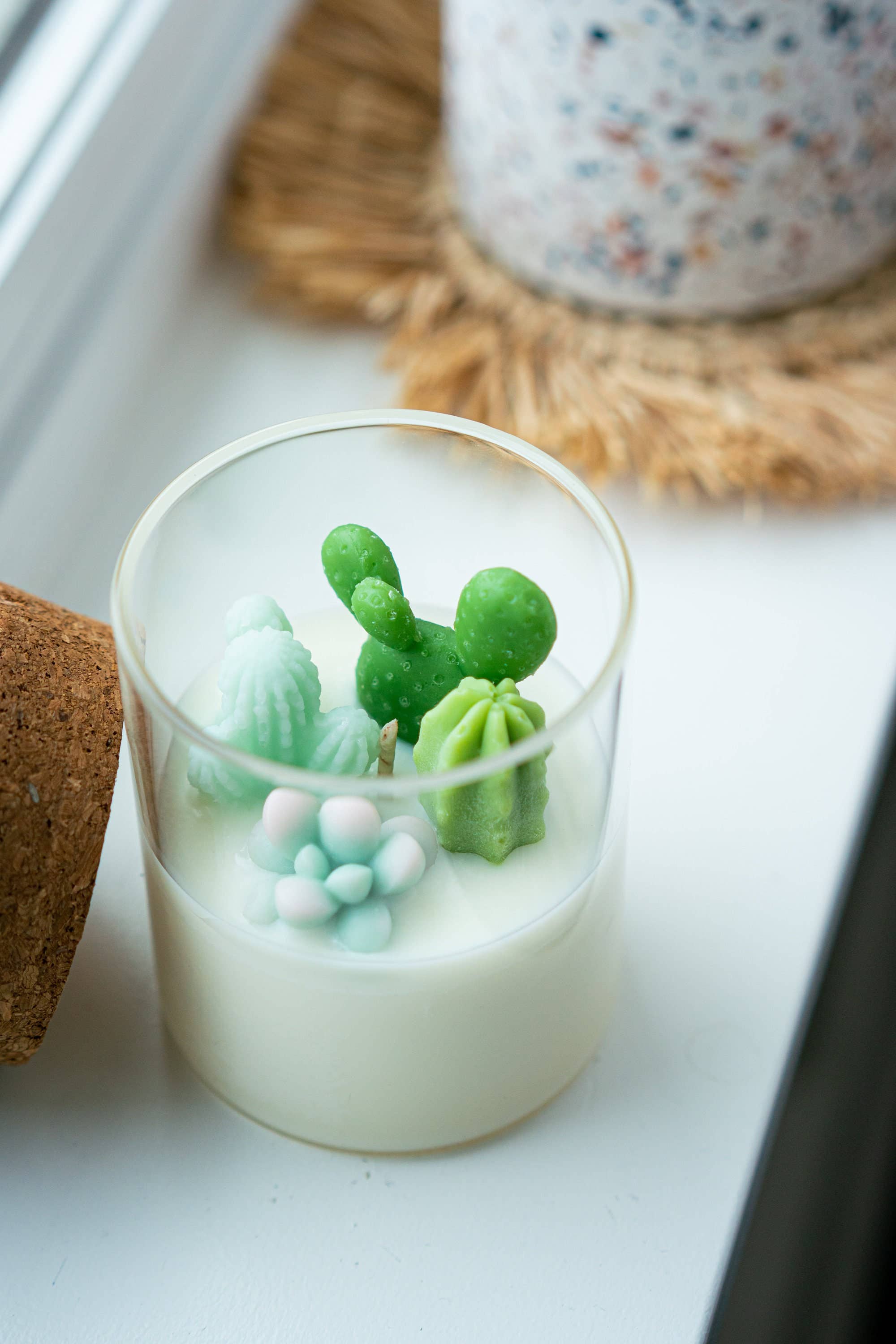 Prickly Pear Cactus Candle| | Soy Blend: Beach Vibe