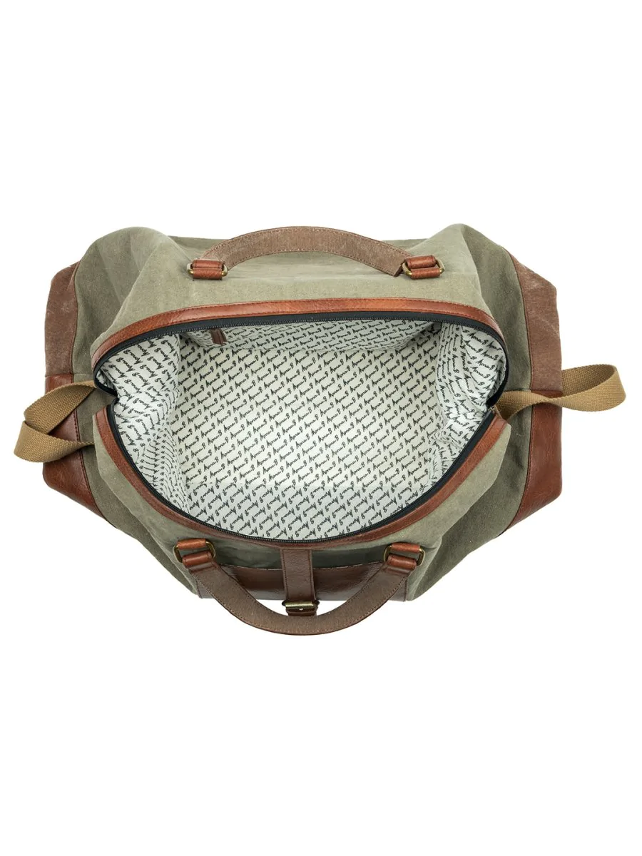 Wanderer Up-Cycled Canvas Weekender Bag