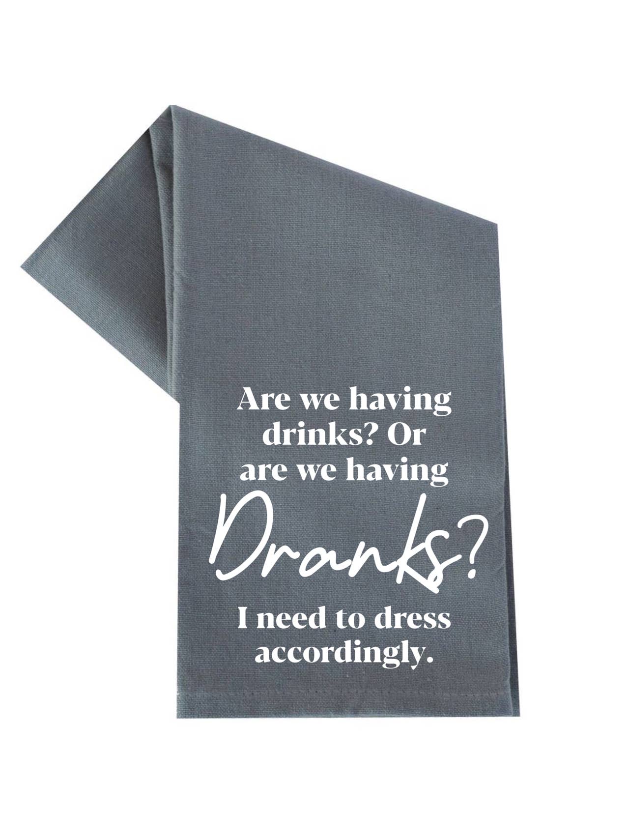 Humorous Kitchen Hand Towels