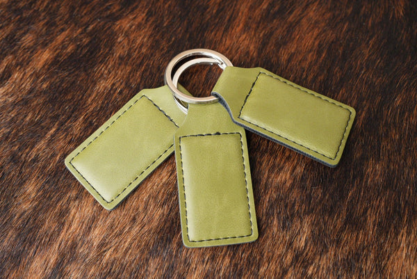 Leatherette Keychain