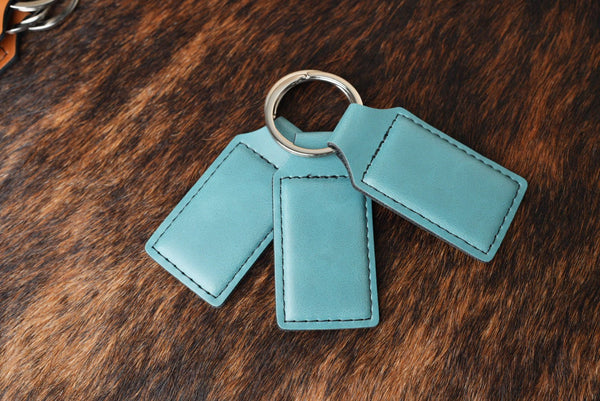 Leatherette Keychain