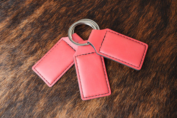 Leatherette Keychain