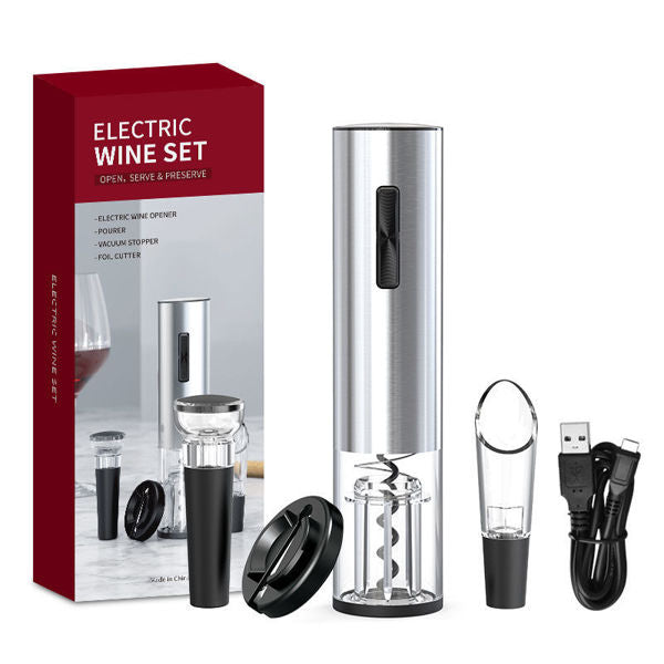 Electric Wine Opener Set