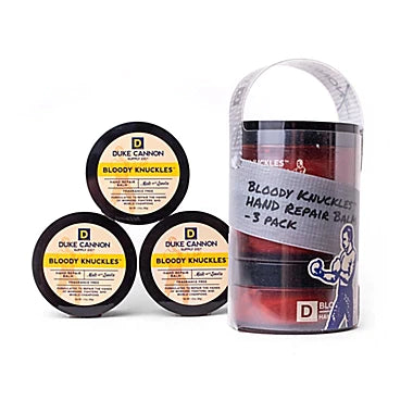 Duke Cannon Bloody Knuckles Hand Repair 3-Pack