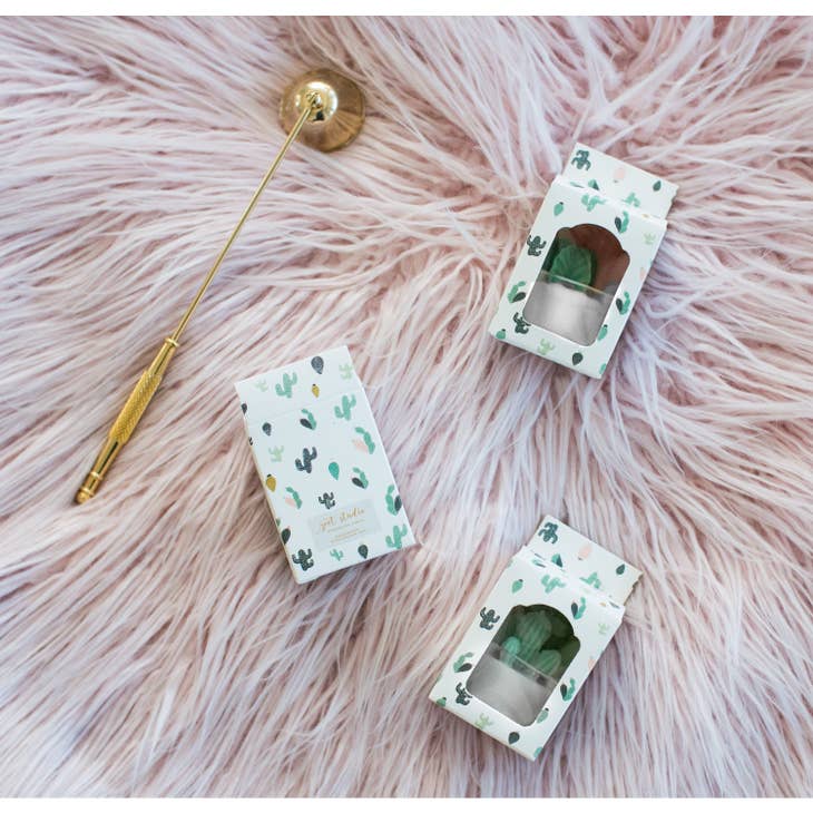Cactus & Succulent Tealight Candles