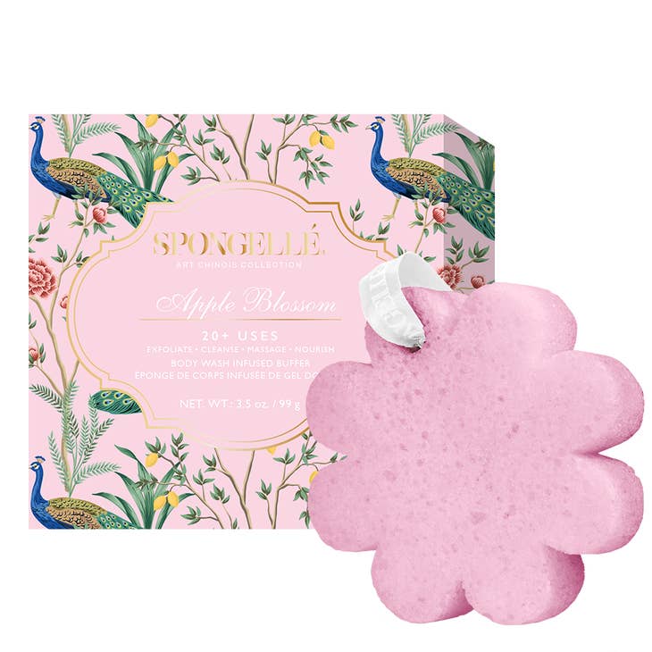 Spongelle Body Wash Infused Buffer 20+ Apple Blossom