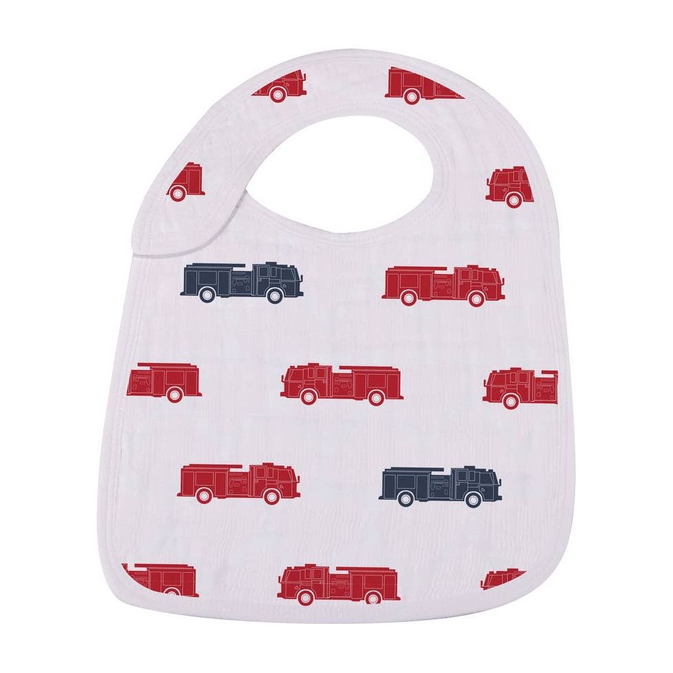 Muslin Snap Bibs - Things That Go Snap Bibs