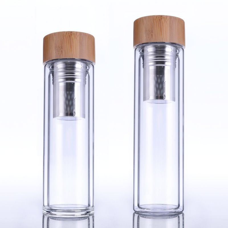Cocktail Infusion Glass Bottle with Strainer