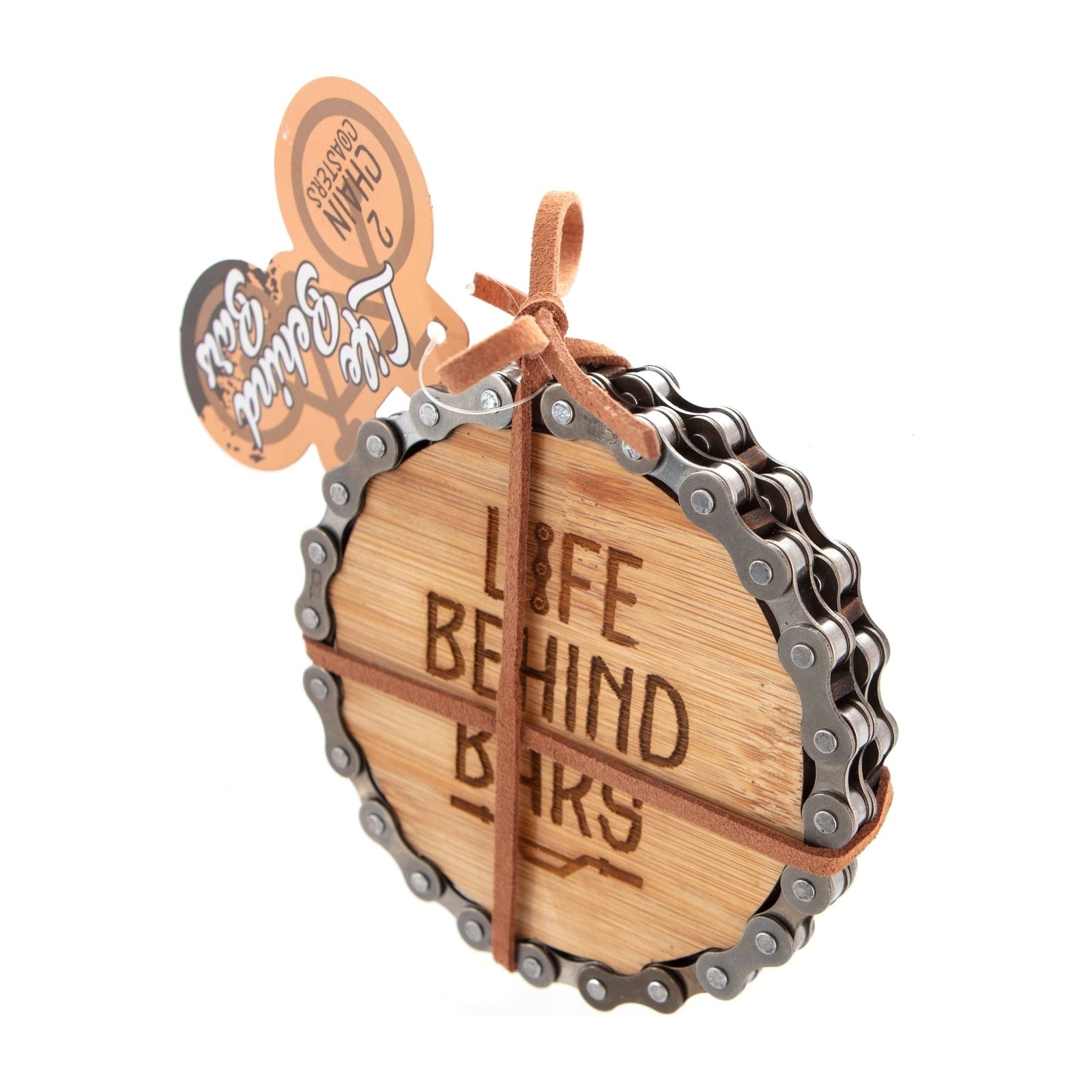 Bike Chain Coasters - Set of 2