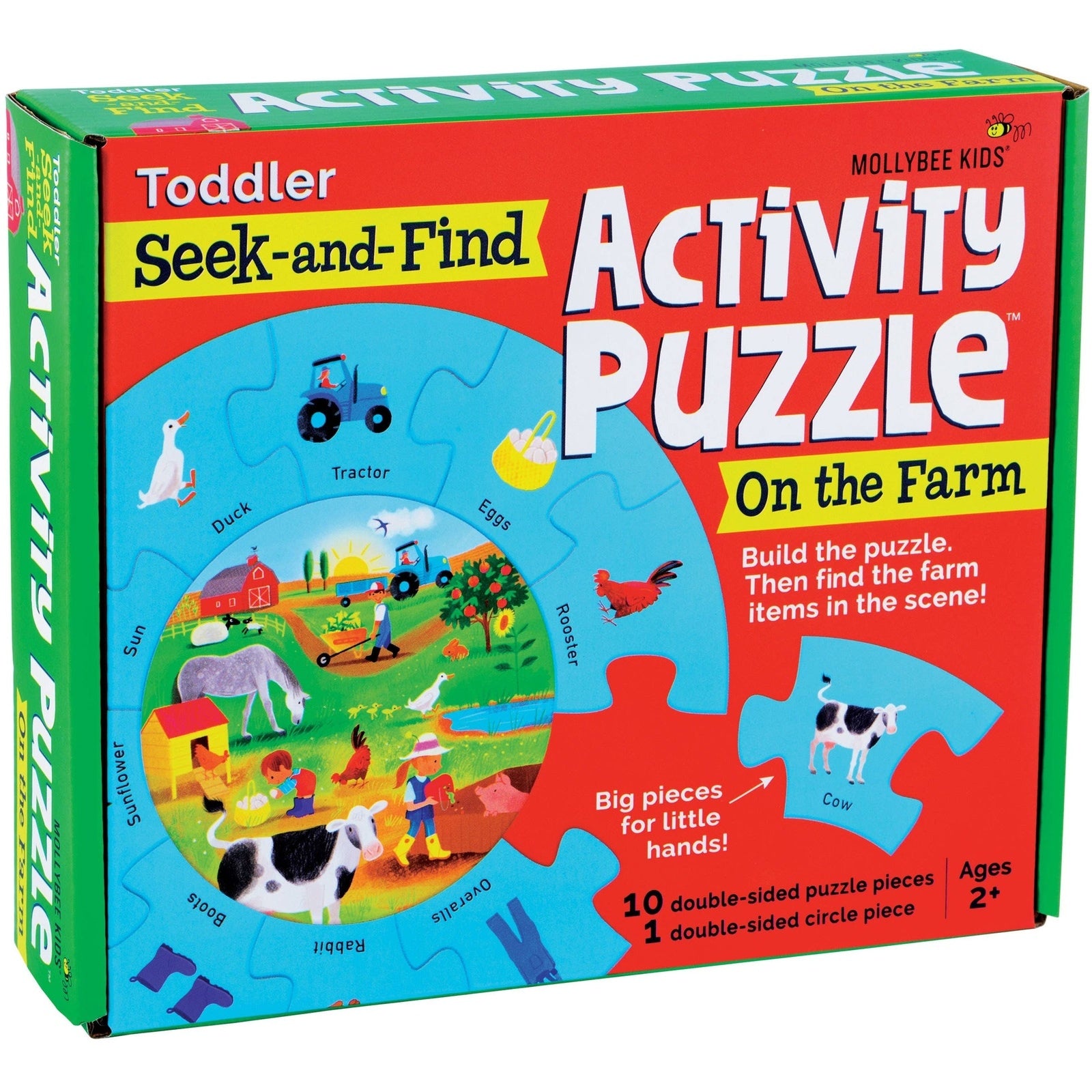 Toddler Activity Puzzle On the Farm