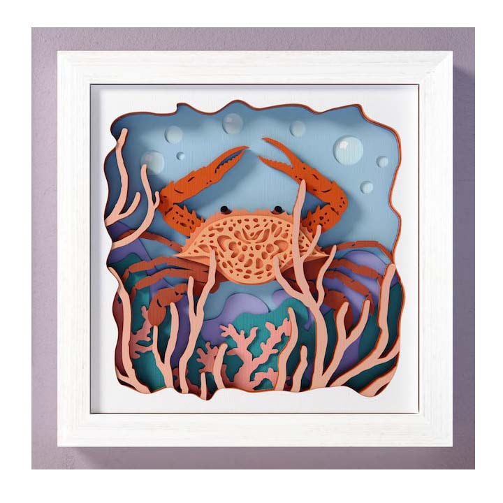 Shadow Box Art - Beach Theme