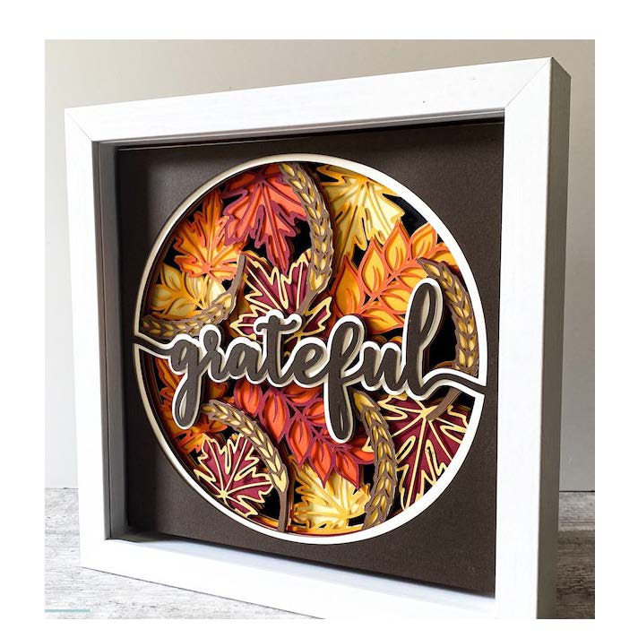 Shadow Box Art - Autumn Designs