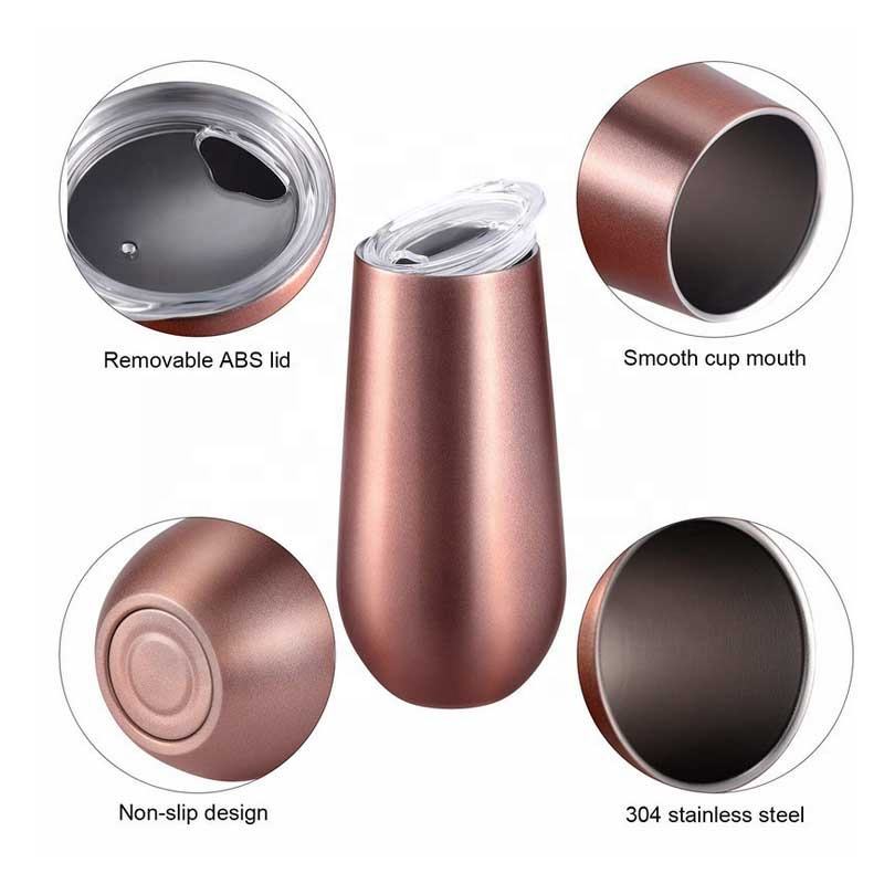 Champagne Flute Tumbler - 10 oz