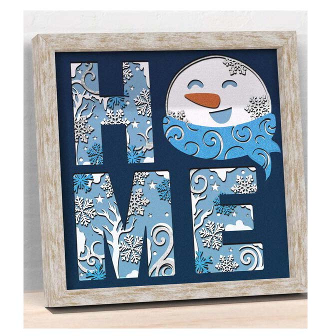 Shadow Box Art - Winter Designs