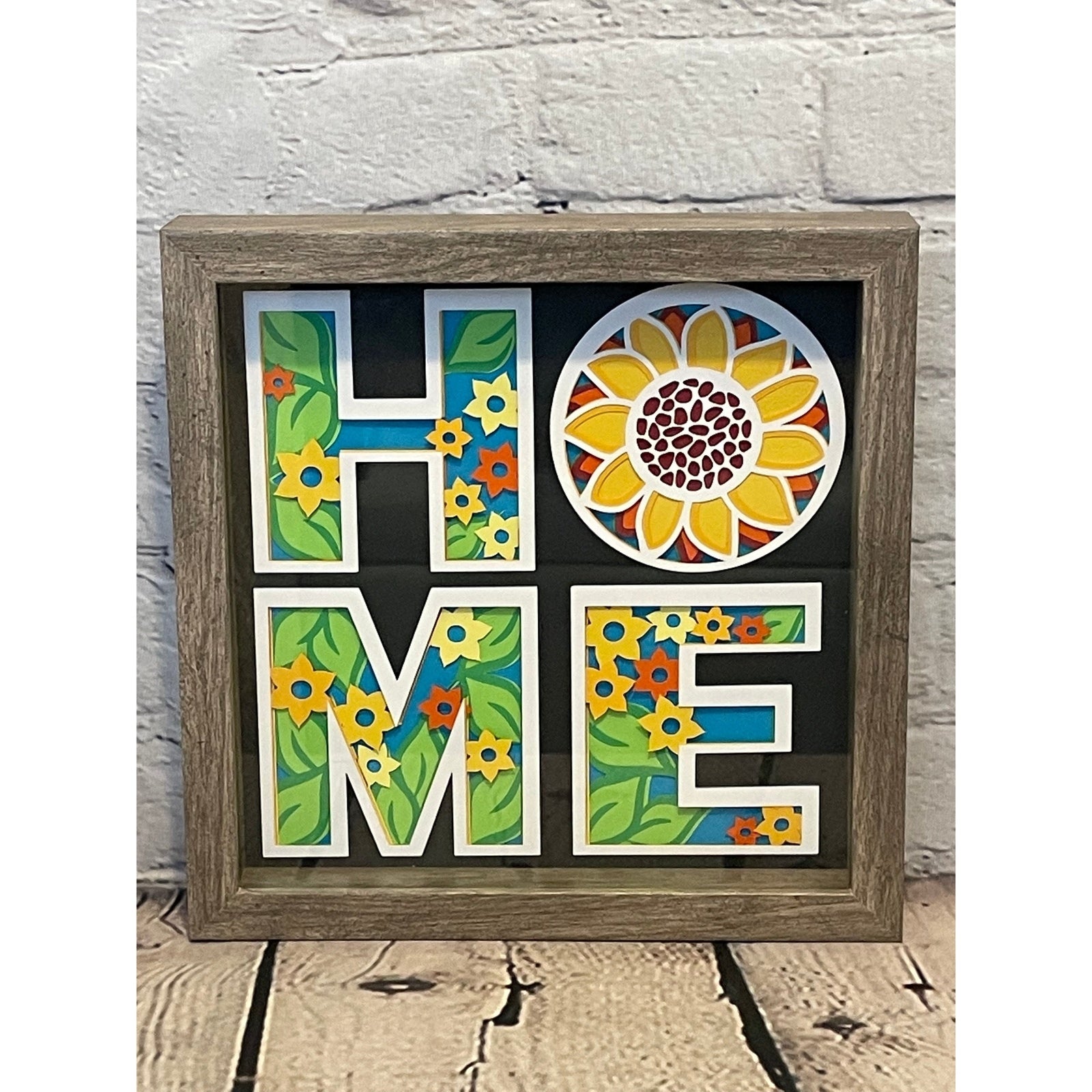 Shadow Box Art - Home