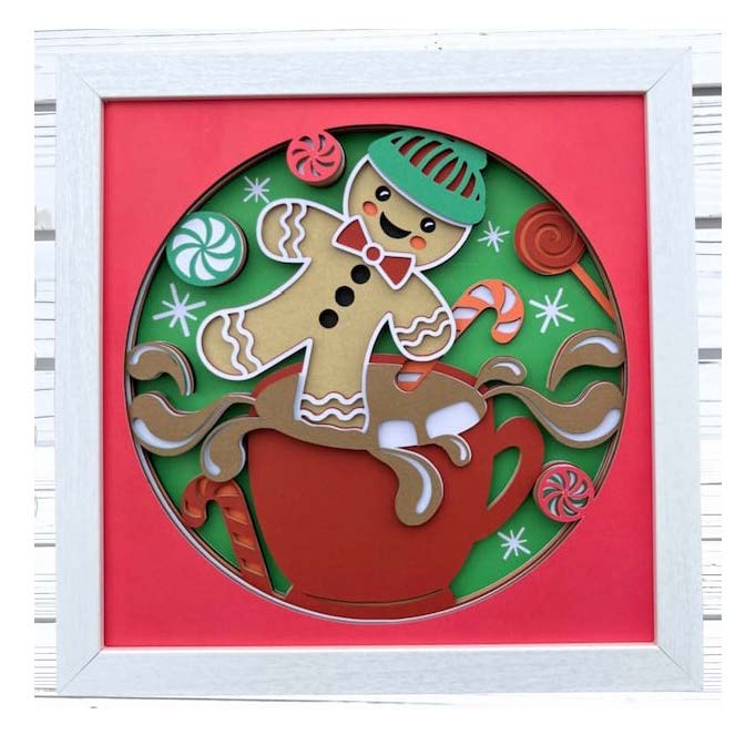 Shadow Box Art - Winter Designs
