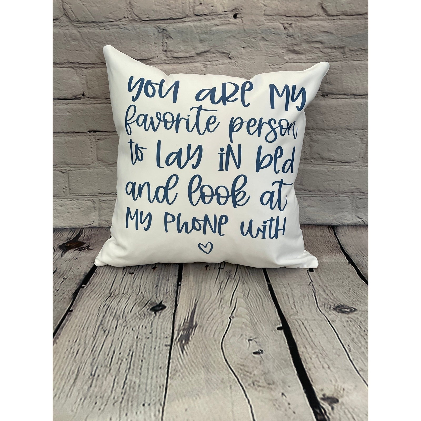 Decorative Pillow - White 16 x 16"