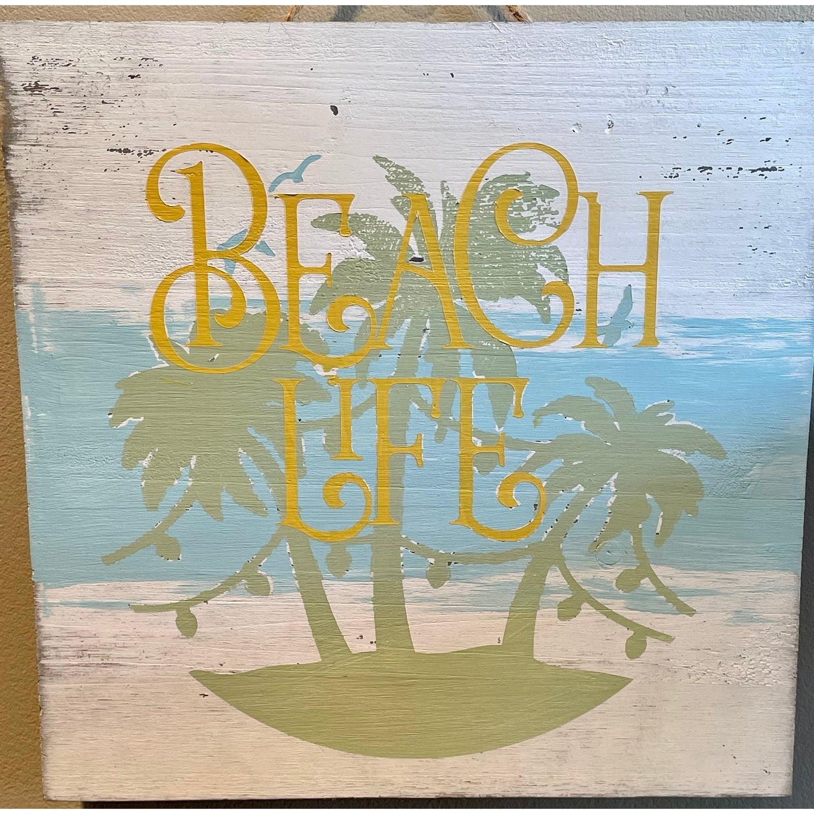 Decorative Wood Sign  10" x 10"