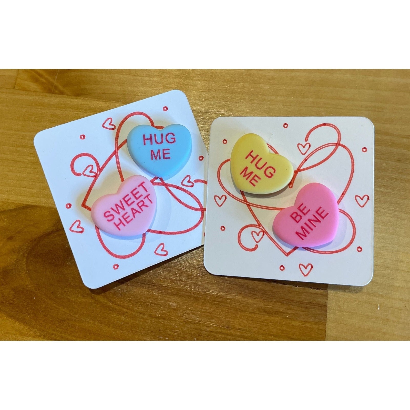 Conversation Heart Earrings