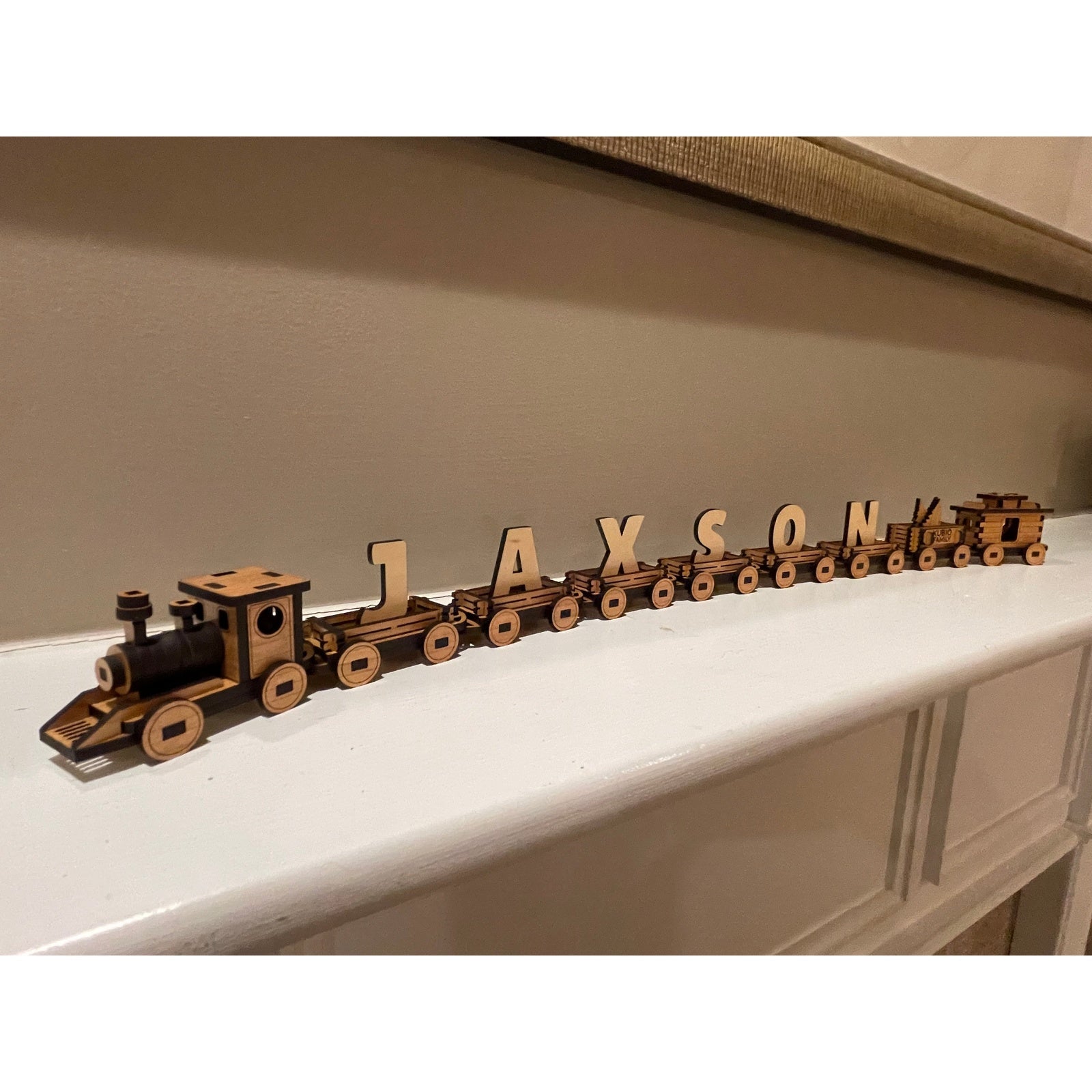 Personalized Kids Name Train set