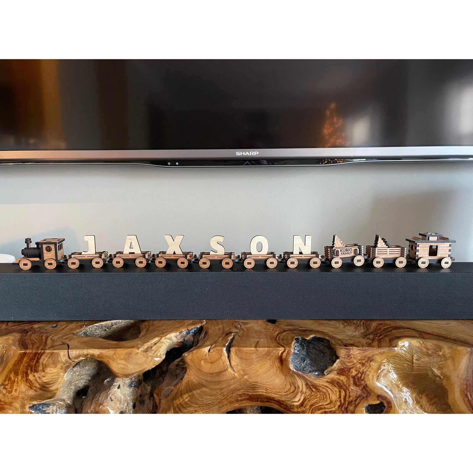 Personalized Kids Name Train set