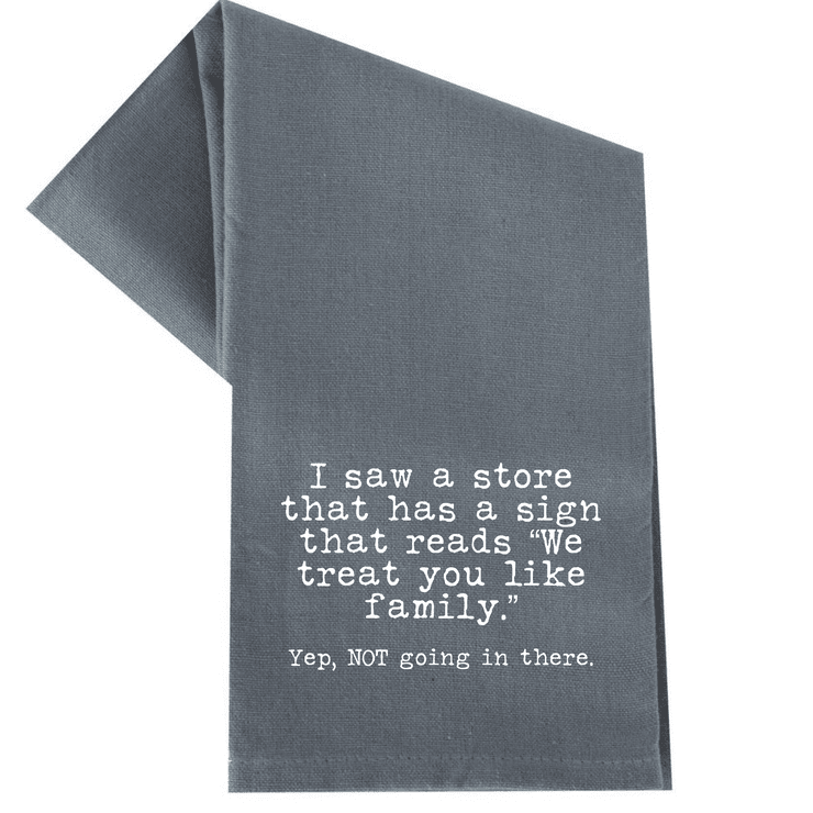 Humorous Kitchen Hand Towels