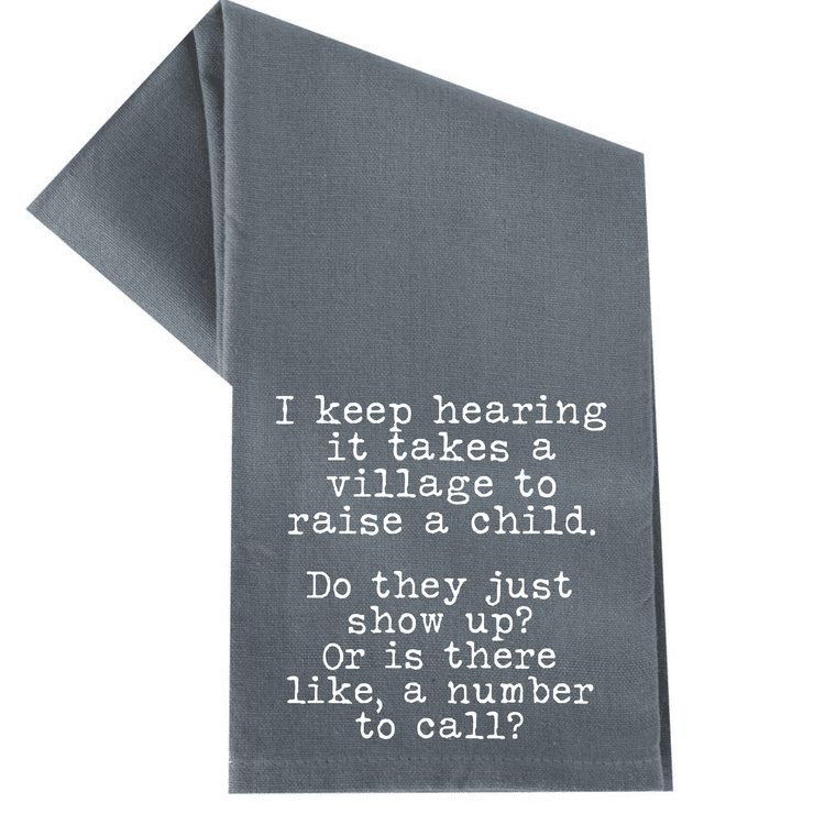 Humorous Kitchen Hand Towels