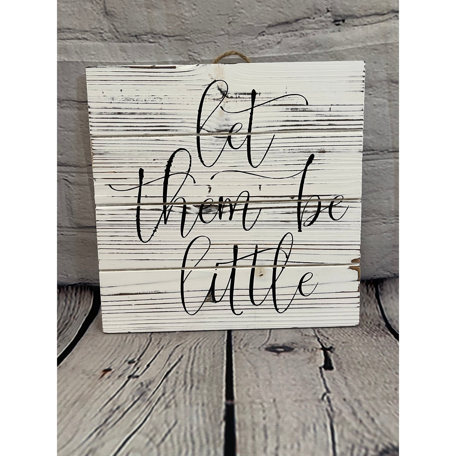 Decorative Wood Sign  10" x 10"