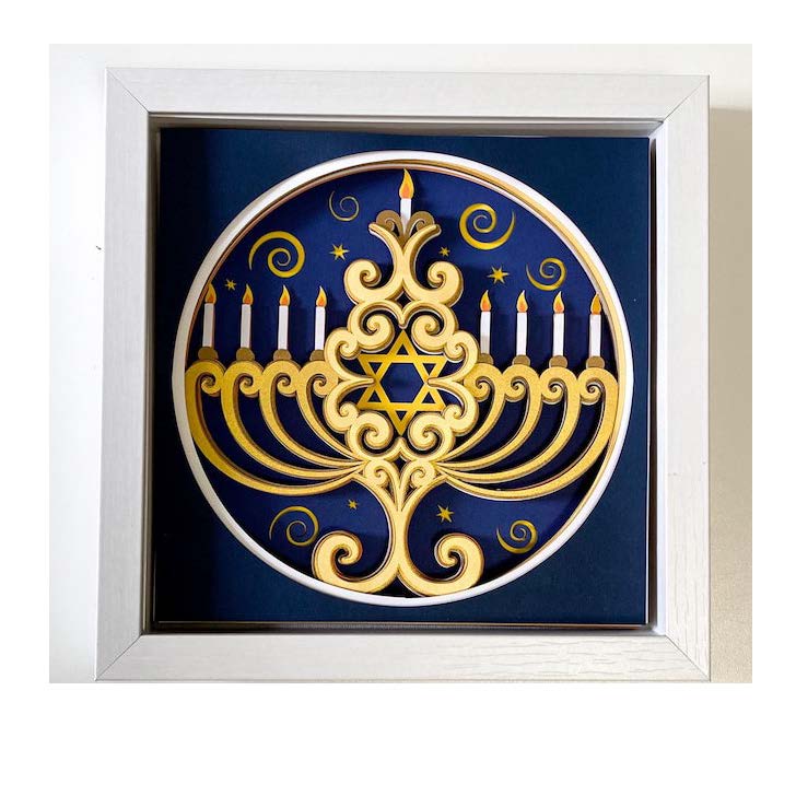 Shadow Box Art - Winter Designs