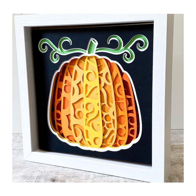 Shadow Box Art - Autumn Designs