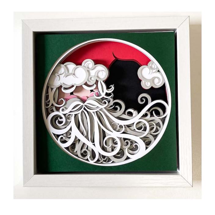 Shadow Box Art - Winter Designs