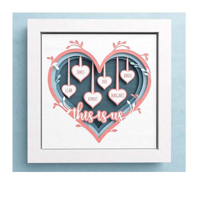 Shadow Box Art - Family